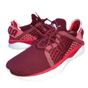 Puma Tsugi Netfit Mens Sz 11.5 Shoes Red White 36462904 Trainer Sneakers Running